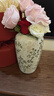 囍柿莲莲新中式陶瓷花瓶客厅高级感奢花器摆件装饰水培插花鲜花复古田园风 实拍图