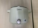 美的（Midea）电煮锅 0涂层不锈钢 宿舍小电锅 多功能家用宿舍泡面小火锅 2.6L蒸煮一体电热锅 XZC2066G 配蒸笼 实拍图