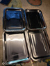 尚烤佳（Suncojia） 不锈钢盘 烧烤盘 托盘 餐盘 烤箱烤盘 烧烤工具配件 四只装 实拍图