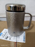 双立人（ZWILLING）纯钛保温杯杯子泡茶杯茶滤杯保温壶钛杯抑菌商务送礼父亲节礼物 璀璨银-马克杯480ml（99.6%内外纯钛） 实拍图