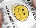 登比塑料袋背心袋超市购物袋透明加厚手提袋打包袋32*50cm100只 实拍图