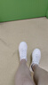达芙妮 小白鞋女夏季新款运动鞋女夏透气网面女鞋休闲鞋子女ins潮板鞋女 白灰色-透气网面 40 实拍图