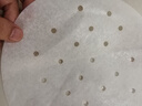 展艺 蒸笼纸20cm*200张圆形 食品级一次性包子馒头蒸屉蒸锅防沾垫纸 实拍图