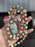 素江南天然翡翠A货貔貅吊坠男士翡翠吊坠项链玉挂绳玉珠套链转运珠送礼 款式一【貔貅尺寸-高-38*22*15】 实拍图