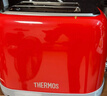 膳魔师（THERMOS）面包机全自动一体机烤面包机吐司机多士炉家用小型烤面包片机早餐机三明治机不锈钢烘焙6档 【一键解冻】中国红 实拍图