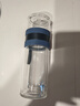 富光双层玻璃杯 泡茶杯茶水分离杯子 高硼硅玻璃水杯便携男女士290ML 实拍图