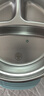 COOKSS儿童餐盘316不锈钢分格餐具辅食碗宝宝吸盘注水保温碗带叉勺 实拍图
