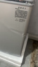 奥克斯小冰箱家用小型迷你冷藏冷冻两用出租房宿舍用节能省电寝室办公室电冰箱 【净化去味】126银色【高效保鲜 铜管速冷】22L 实拍图