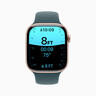 Apple/苹果 Watch S11 智能手表GPS+蜂窝款42毫米玫瑰金色铝金属表壳淡桃粉色运动型表带S/M MF984CH/B 实拍图