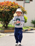 Kocotreekk树儿童防晒帽防紫外线宝宝遮阳帽夏季男童女童太阳帽沙滩大帽檐 实拍图