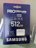 三星（SAMSUNG）512GB TF(MicroSD)存储卡 超高速PRO深蓝卡 4K超高清 适用游戏机无人机 读速200MB/s写速130MB/s 实拍图