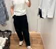 优衣库棉莫代尔混纺POLO领针织衫/短袖女装26春夏新款484607 01 乳白色 XL 实拍图