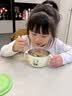 不锈钢碗316饭碗个人专用吃饭儿童碗宝宝辅食碗防烫碗带手柄加厚 主图同款-绿熊猫（儿童专用）+密封盖+勺子 【抗菌316钢】 实拍图