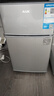奥克斯小冰箱家用小型迷你冷藏冷冻两用出租房宿舍用节能省电寝室办公室电冰箱 【净化去味】126银色【高效保鲜 铜管速冷】22L 晒单实拍图