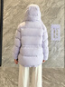 波司登冬羽绒服女士修身短款休闲加厚脱卸帽立领休闲百搭外套 实拍图