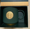 星巴克（Starbucks）红色格纹款马克杯(配搅拌棒)490ml陶瓷水杯咖啡桌面杯情人节礼物 实拍图