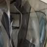 蕉内（Bananain）【王一博同款】502UV男女士同款防晒衣服冰丝皮肤衣夏季外套新款 烟雨灰拼水晶蓝拼暖白 2XL 实拍图