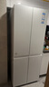 海尔冰箱统帅405升四开门十字对开门大白冰箱双开门风冷无霜一级能效双变频三档变温家用电冰箱 一级双变频+三档变温+母婴空间+智能WIFI 实拍图