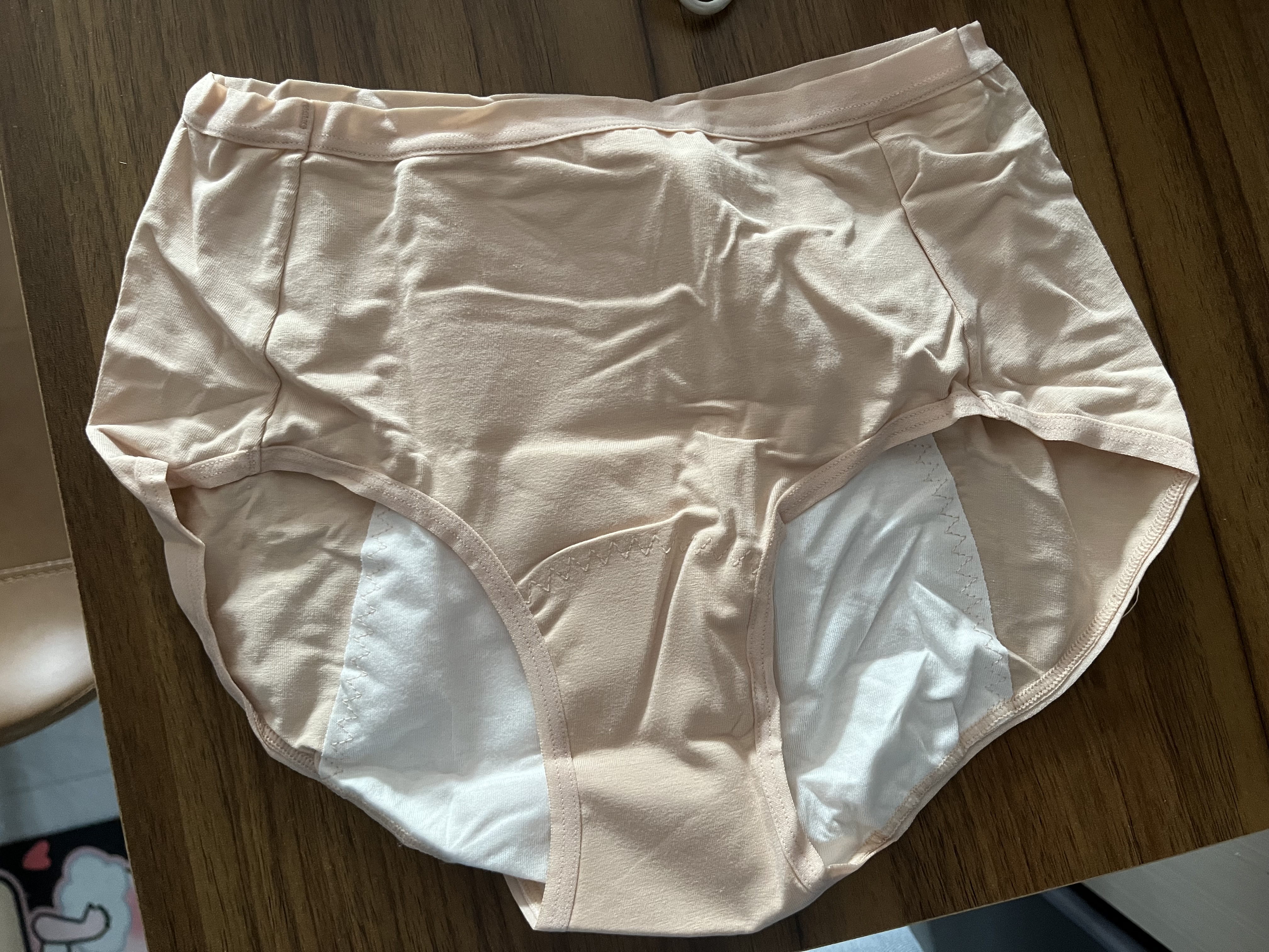 有棵树女士内裤女生理期7A抗菌纯棉加长裆防侧漏月经姨妈期加宽安全裤 实拍图