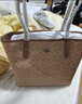 蔻驰（COACH）【品牌直供】女士CITY大号单肩托特包电脑包CV976礼物 实拍图