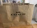 蔻驰（COACH）【品牌直供】女士JAMIE小号手提单肩斜挎相机包卡其拼棕CY752 实拍图