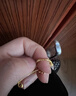 喜上眉梢古法足金999转运珠宽版小金圈隔片黄金路路通DIY手串 0.6g 小金圈多颗（单颗卡1.8mm） 实拍图