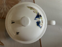 陶相惠骨瓷茶杯大容量家用喝水杯子带盖办公室泡茶杯新中式茶杯陶瓷杯子 实拍图