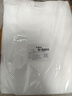 乐三好无纺布袋子加厚购物环保袋包装袋手提袋环保袋礼品袋 可定制印logo 大号竖款高41*宽35*侧12cm 10个装白色 实拍图