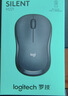 罗技（Logitech）M221 轻音鼠标 无线鼠标 办公鼠标 对称鼠标 带无线微型接收器 薄荷绿 实拍图