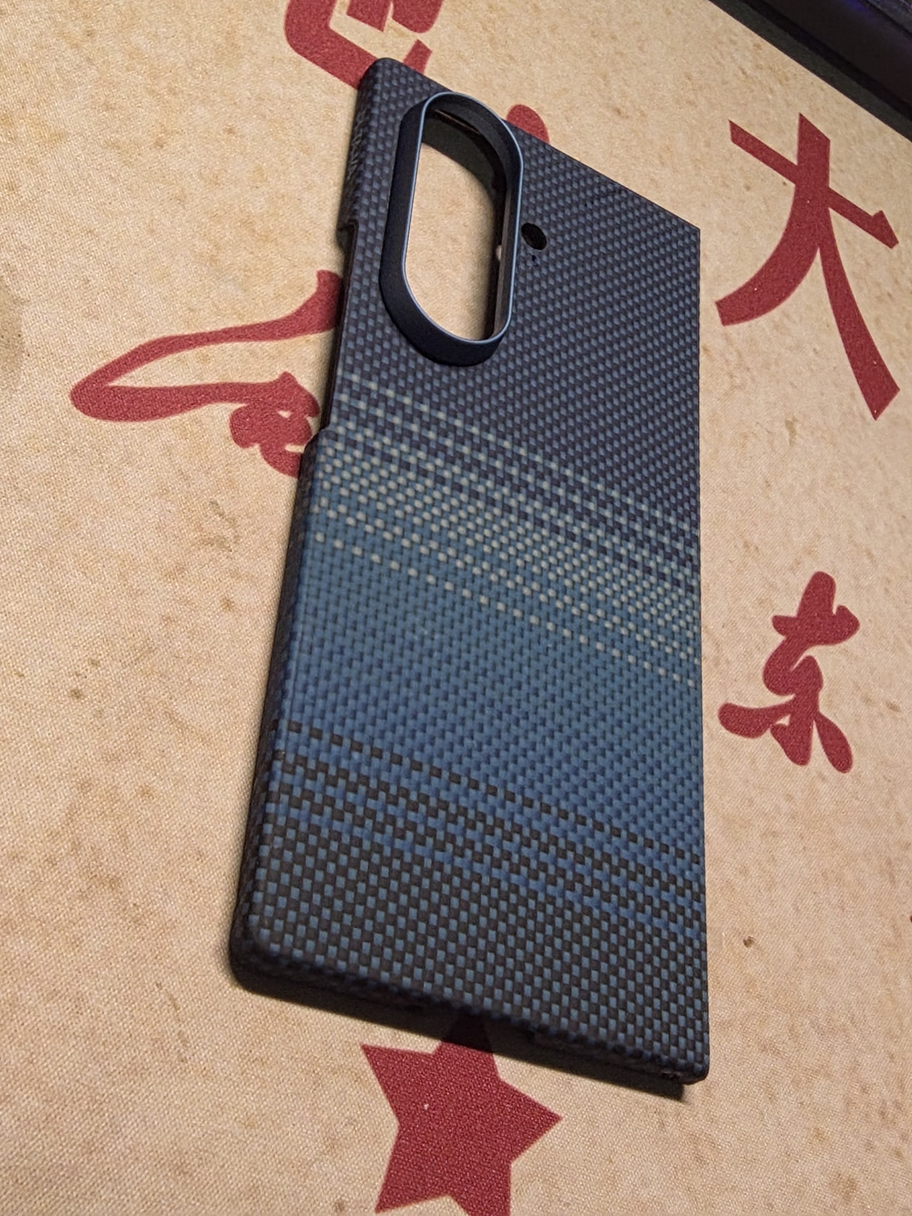 PITAKA适用三星zfold7手机壳w26手机壳磁吸折叠凯夫拉芳纶纤维超轻薄亲肤防滑抗指纹手机保护套商务 月升 实拍图