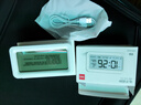 得力（deli）儿童节充电电子闹钟背光家用学生儿童温湿度计床头钟开学升学必备白 LE103A开学必备新年礼物 实拍图
