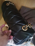 蔻驰（COACH）【明星同款】新款女士菱格纹绗缝TABBY 26号翻盖斜挎单肩手提女包 B4/黑色 实拍图