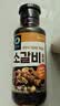 清净园韩国进口 烤牛排酱500g 韩式烤肉酱 牛排烧烤 腌制调料蘸酱蘸料 实拍图