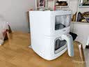 美的（Midea）【价保618】0氟新风炎烤空气炸锅家用 6.5L大容量多功能免翻面双可视空气炸锅蒸烤一体烤箱KZC6521 实拍图