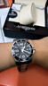 浪琴（LONGINES）瑞士手表 康卡斯潜水系列 男士钢带机械表L38414966 实拍图