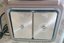 美的（Midea）电火锅鸳鸯锅电煮锅火锅专用锅多功能锅料理烤肉锅分体式多功能一体电锅0氟钛陶HGS352866S 实拍图