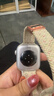 Apple/苹果 Watch S11 智能手表GPS款42毫米银色铝金属表壳雾紫色运动型表带S/M MEUT4CH/B情人节 实拍图