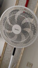 美的（Midea）【飓风节能】七叶柔风立式电风扇/家用轻音落地扇/台式小型风扇/大风力遥控定时摇头风扇 SAH35BSJ 实拍图