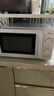 美的（Midea）变频家用微波炉  经典双旋钮 360°转盘加热  智能解冻 五档火力18L容量213B升级款（M13J） 实拍图