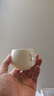 不拙羊脂玉主人杯单杯喝茶专用德化陶瓷功夫茶杯自在白瓷禅定杯 实拍图