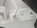 飞利浦（PHILIPS）新国标安全插座 1.8米6插位分控独立开关 USB 12W快充2A1C 宿舍插板/插排/排插/接线板/拖线板 实拍图