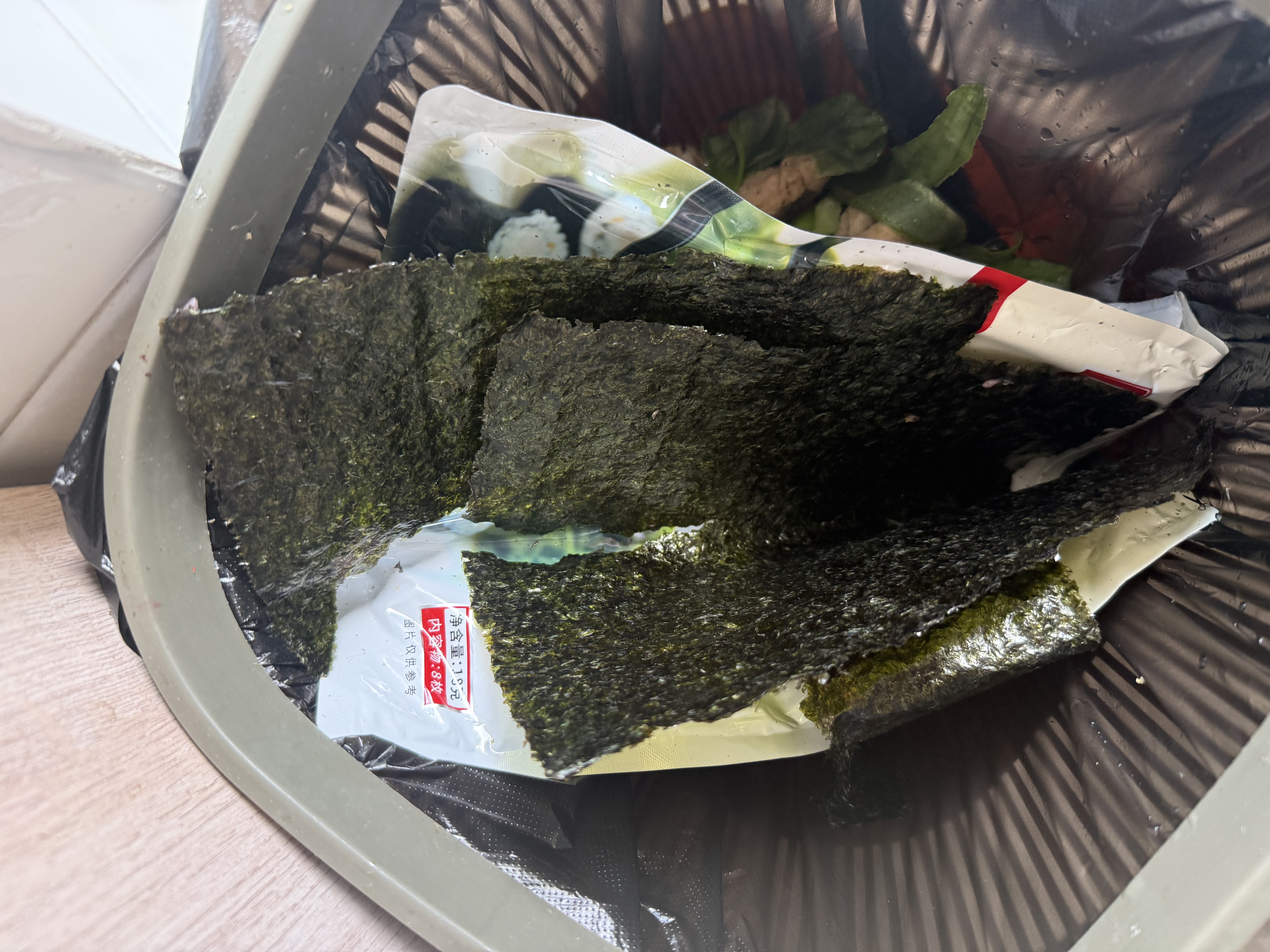 阿一波 寿司海苔8枚 紫菜包饭 寿司紫菜卷食材海苔片 实拍图