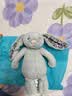 Jellycat害羞乳白色邦尼兔动物毛绒玩偶安抚玩偶娃娃送礼生日礼物 花布银色邦尼兔（布络木） Small 实拍图