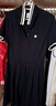 森马（Semir）连衣裙女夏季撞色polo领短裙字母运动风学院风百褶裙101325114051 实拍图