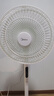 美的（Midea）【幸运草安睡1S】一级能效直流变频声控电风扇家用遥控卧室静音落地扇台式桌面抗菌大风力转页扇 实拍图