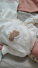 贝瑞加（Babyprints）新生儿衣服2件装男女宝宝半背衣纯棉长袖婴儿上衣亲肤柔软 黄52 实拍图