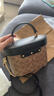 蔻驰（COACH）【品牌直供】奢侈品女包KAY盒子包斜挎包棕CBQ35 生日礼物送女友 实拍图
