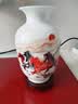 汪洋大海景德镇瓷器花瓶青花瓷中式客厅插花家居装饰工艺品博古架陶瓷摆件 红马到成功冬瓜瓶【送木底座】 实拍图