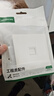 绿联网线网口网络面板 通用超五/六/七类模块加厚86型面板 适用电话电脑房间网络插座 单口1个装 80180 实拍图