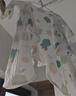 童泰（TONGTAI）婴儿连体衣夏纯棉衣服初生宝宝蝴蝶哈衣爬服提花绿色66cm 实拍图